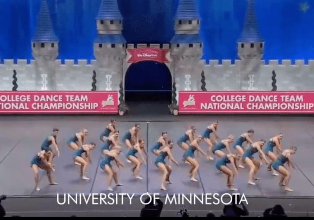 University of Minnesota dance team